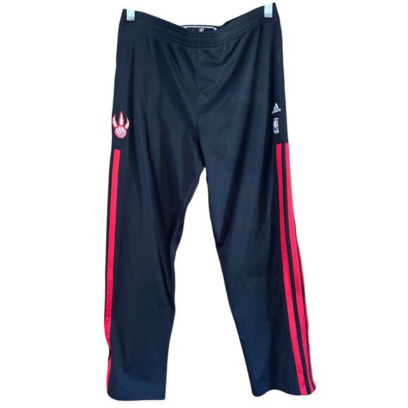 Adidas NBA Toronto Raptors Game Used Pants Tearaway 2XL+2 Black 2013 Basketball - Picture 2 of 15
